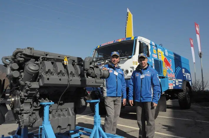 Kamaz — motor Liebherr