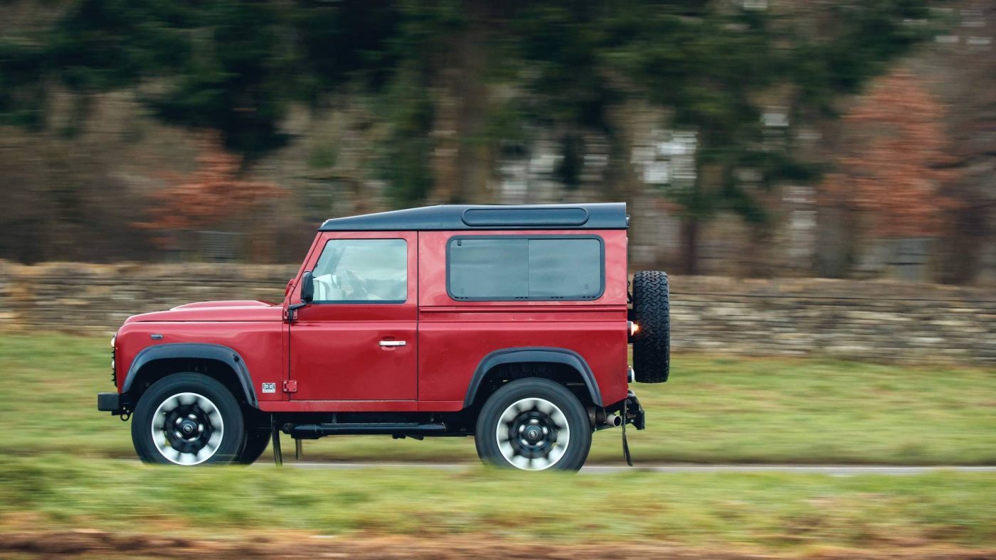 land rover defender works