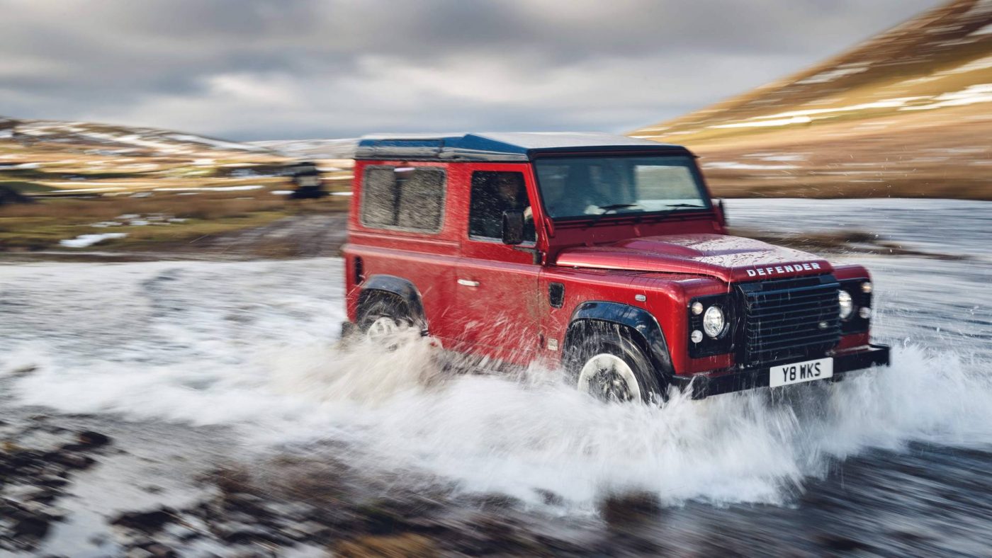 land rover defender works