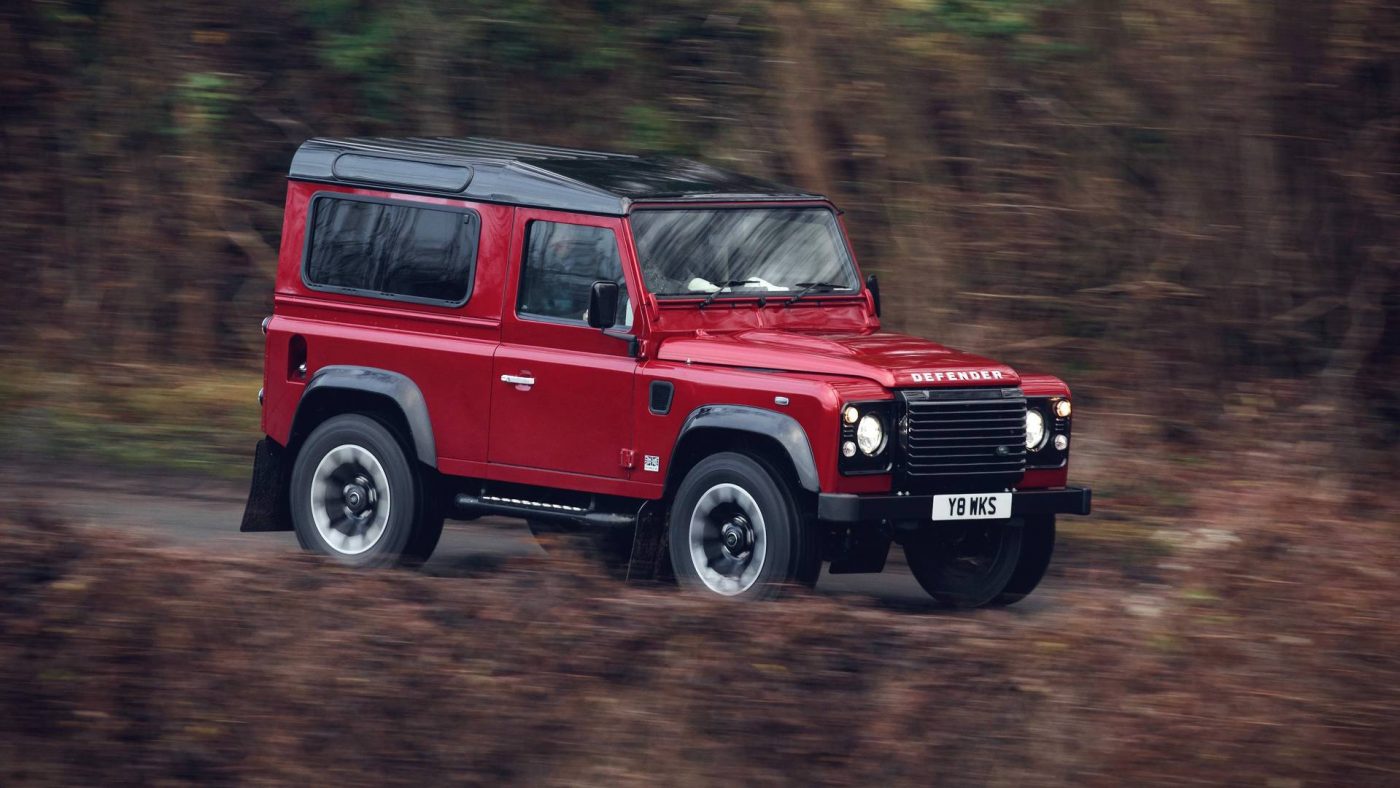 land rover defender works