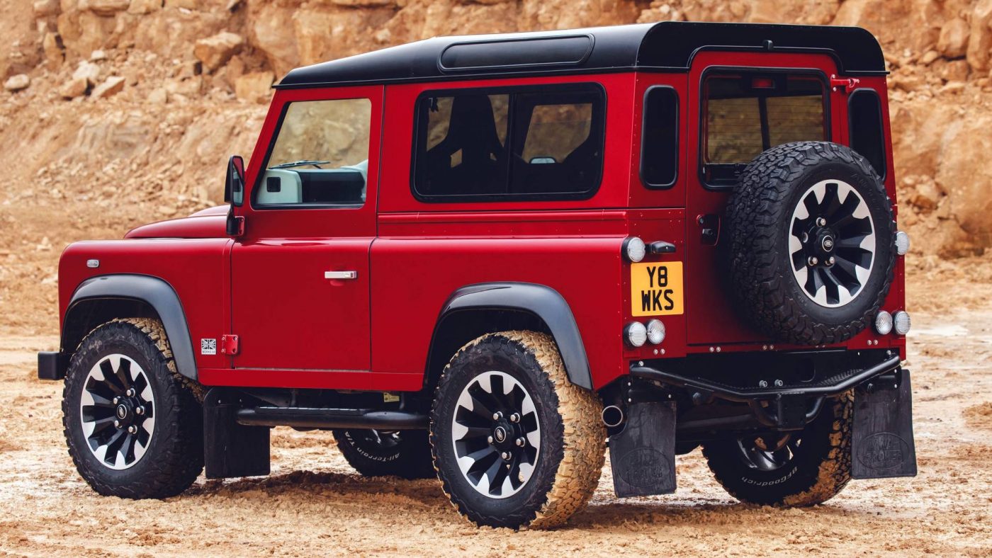 land rover defender works