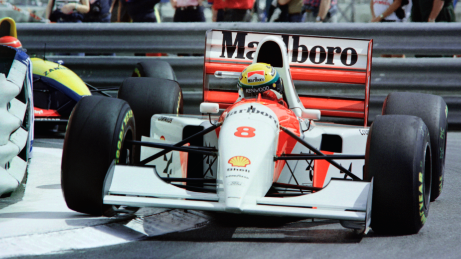 McLaren MP4/8A, Ayrton Senna, Monaco