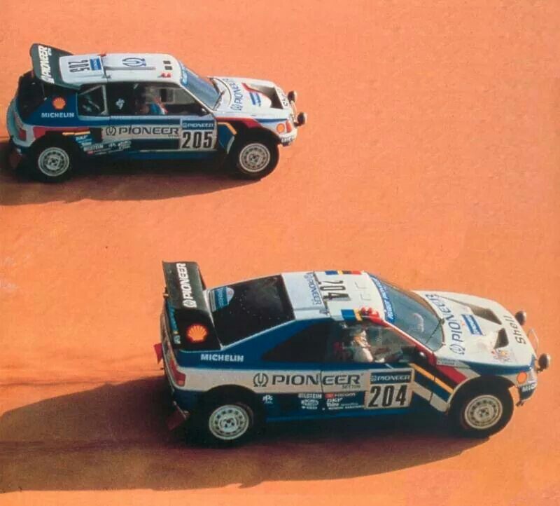 Peugeot Dakar história