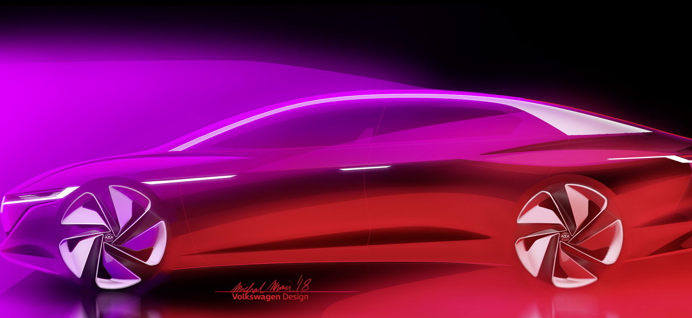 Volkswagen ID Vizzion Concept Teaser