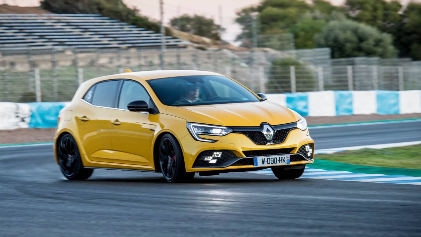 Renault Mégane RS em circuito