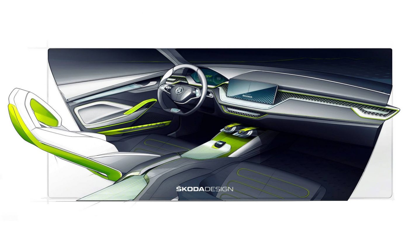 Skoda Vision X — interior