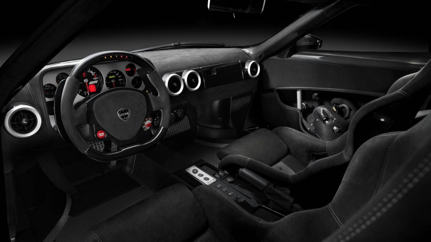 Novo Lancia Stratos, 2010 — interior