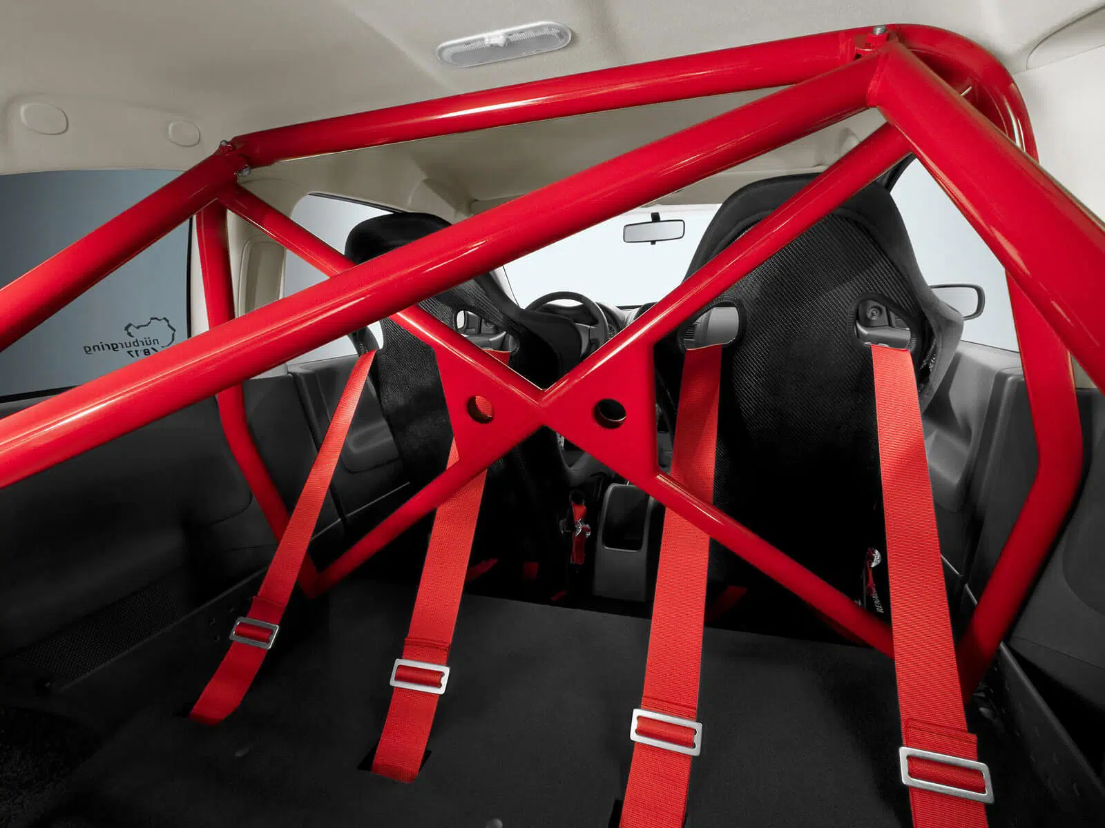 Renault Megane RS R26.R com roll cage