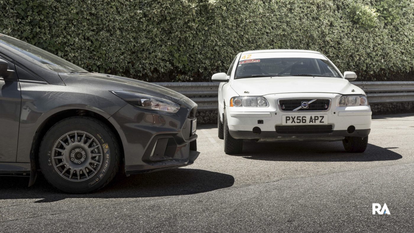 Ford Focus RS recce e Volvo S60 recce