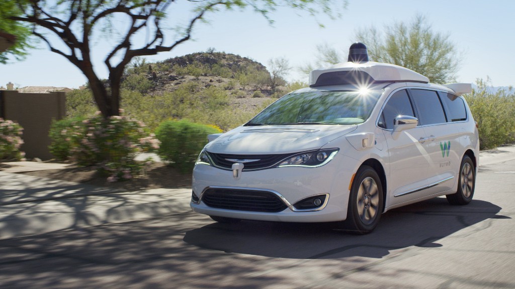 Chrysler Pacifica Waymo Autonoma 2018