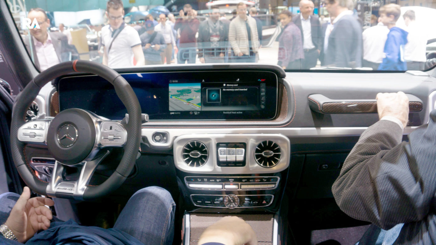 Mercedes-AMG G63 interior