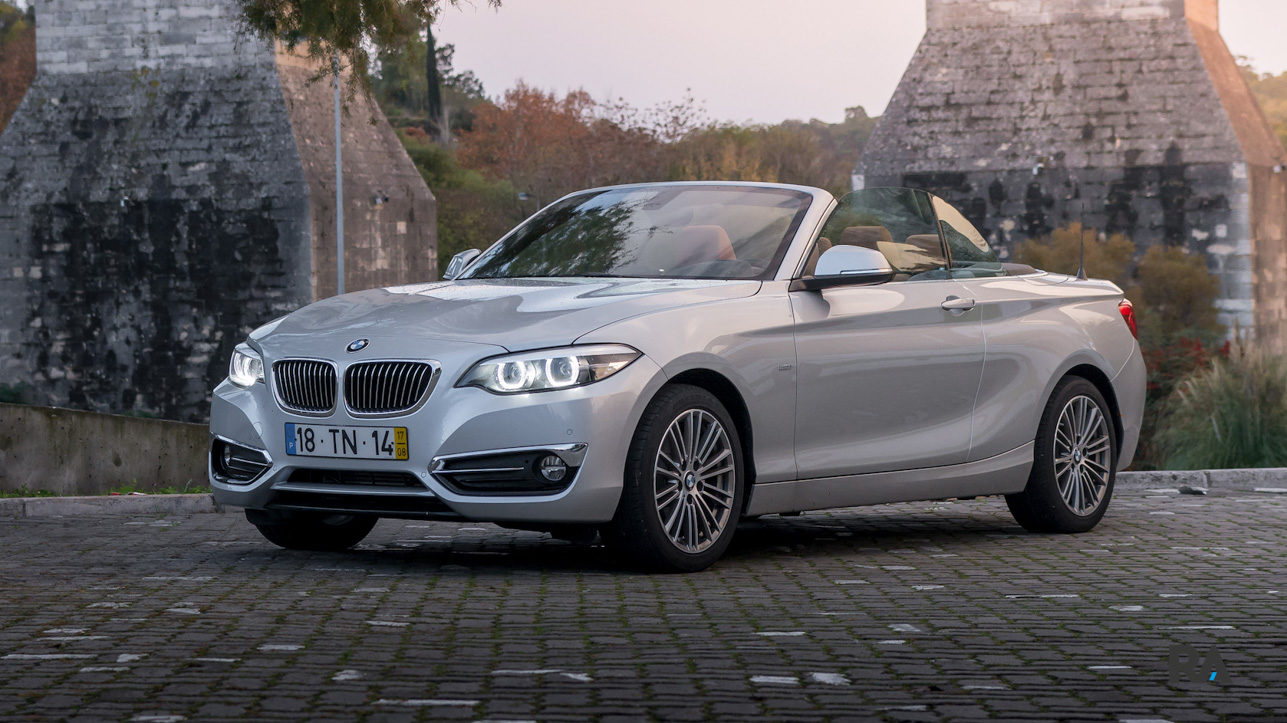 BMW 218i Cabrio. Sem pressa de abalar…