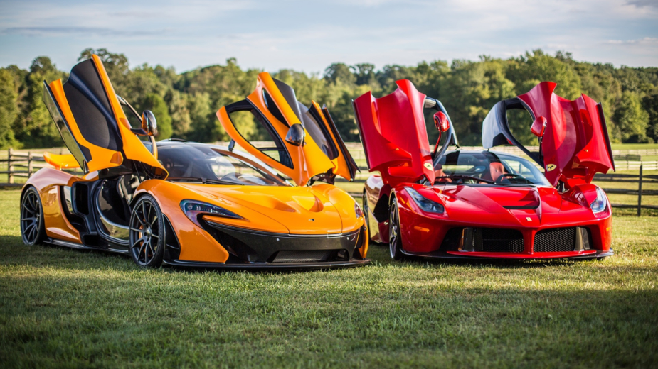 Ferrari LaFerrari e McLaren P1