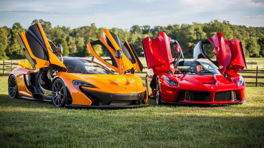 Ferrari LaFerrari e McLaren P1