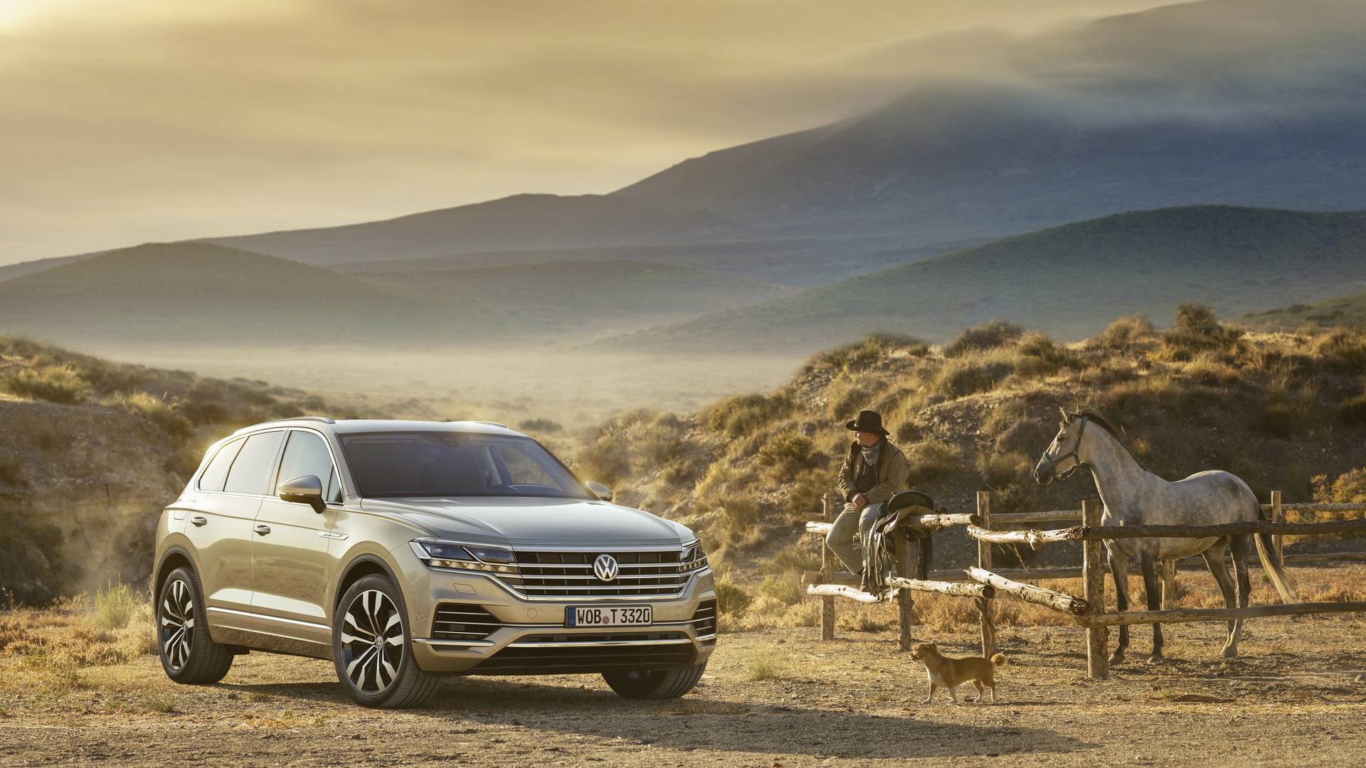 novo volkswagen touareg, 2018