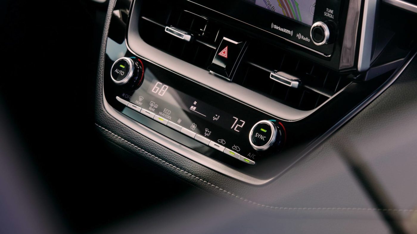 Toyota Auris, sistema de climatização
