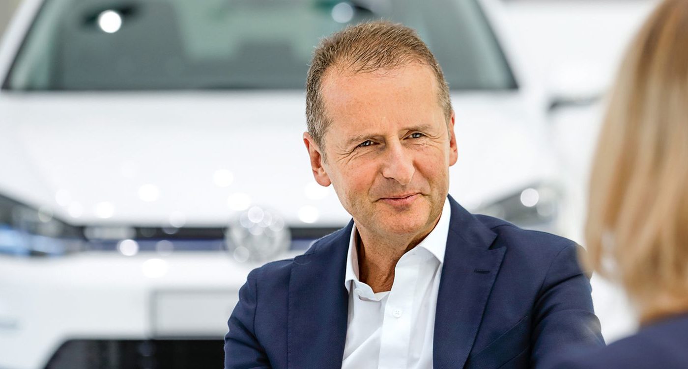 Herbert Diess CEO Volkswagen Group 2018