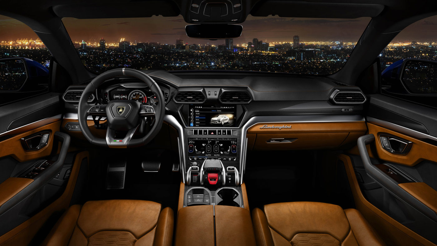 Lamborghini Urus, interior