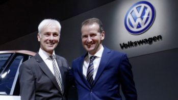 Matthias Mueller HerbertDiess Volkswagen Group 2018
