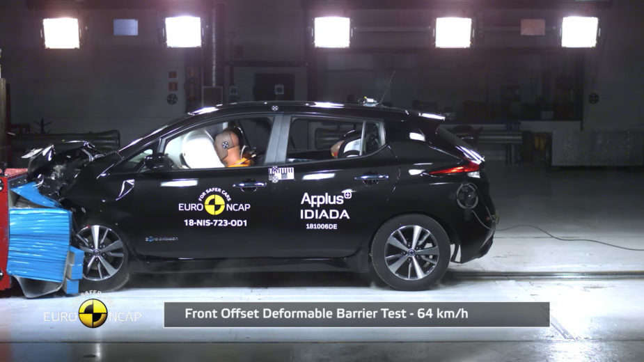 Nissan Leaf. Euro NCAP crash-test