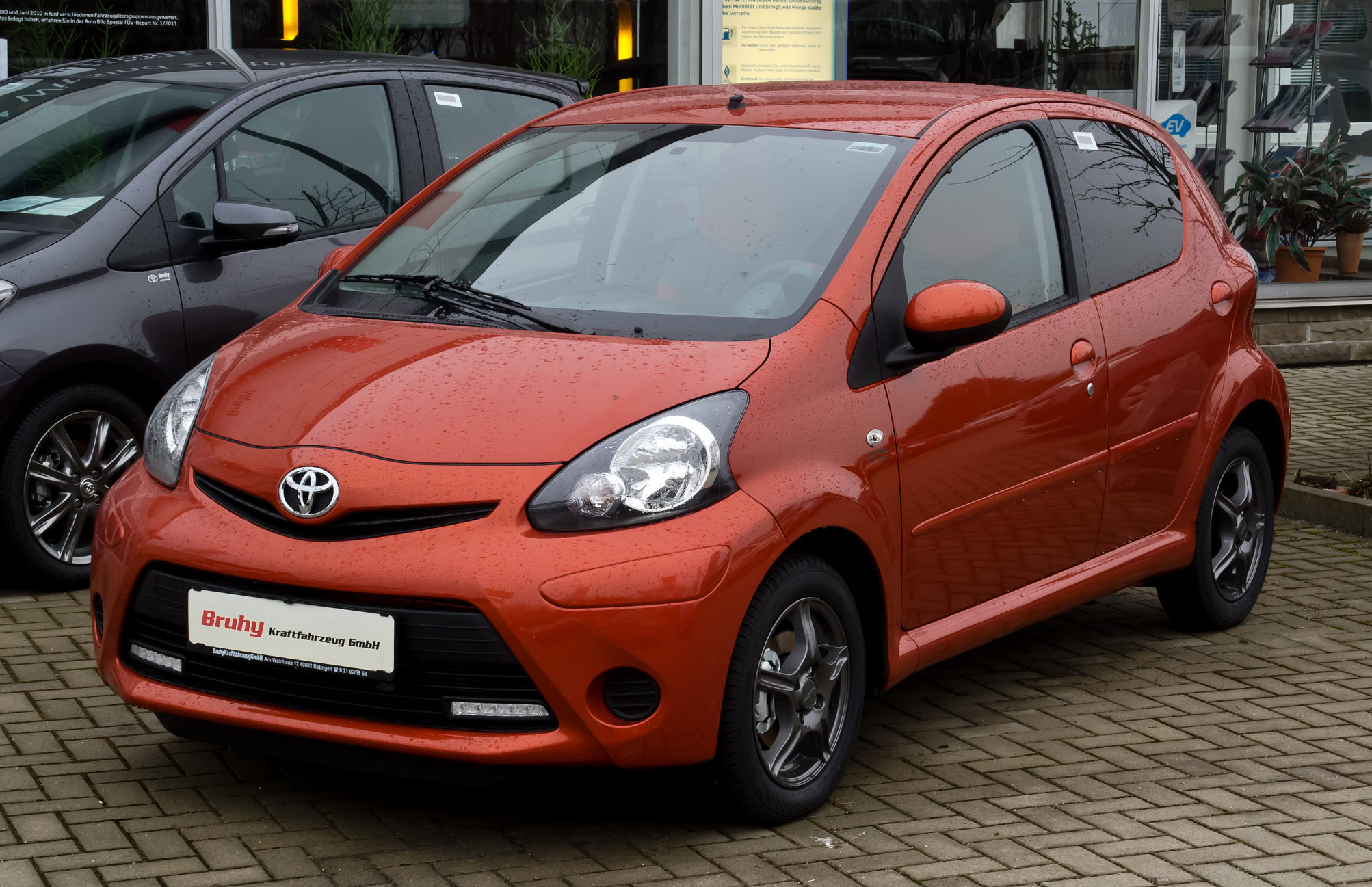 Toyota Aygo frente 3/4