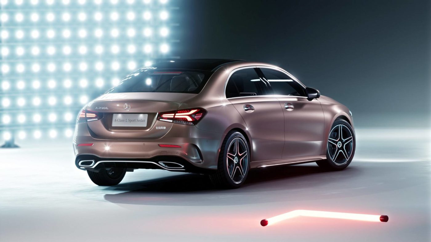 Mercedes Classe A Sedan China 2018