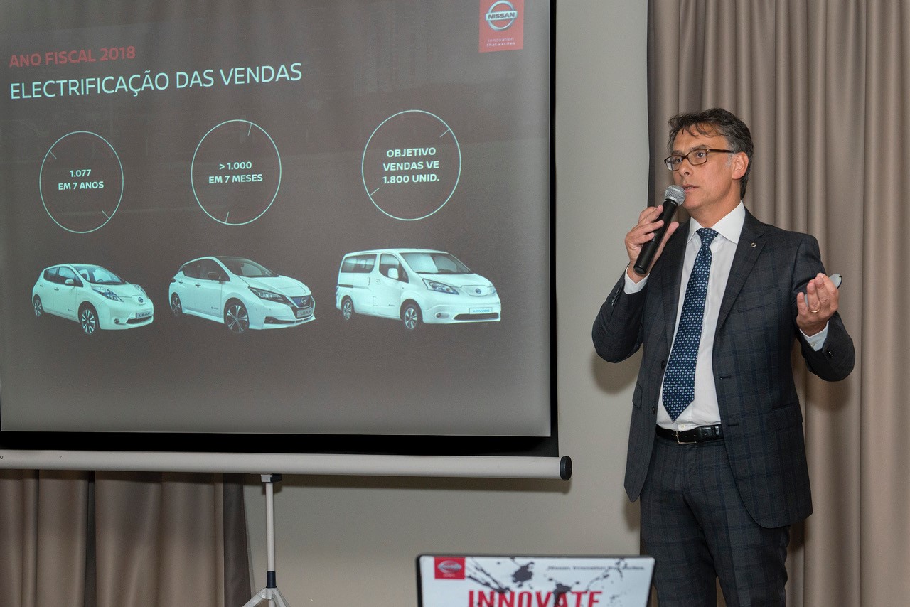 António Melica Director Geral Nissan Portugal 2018