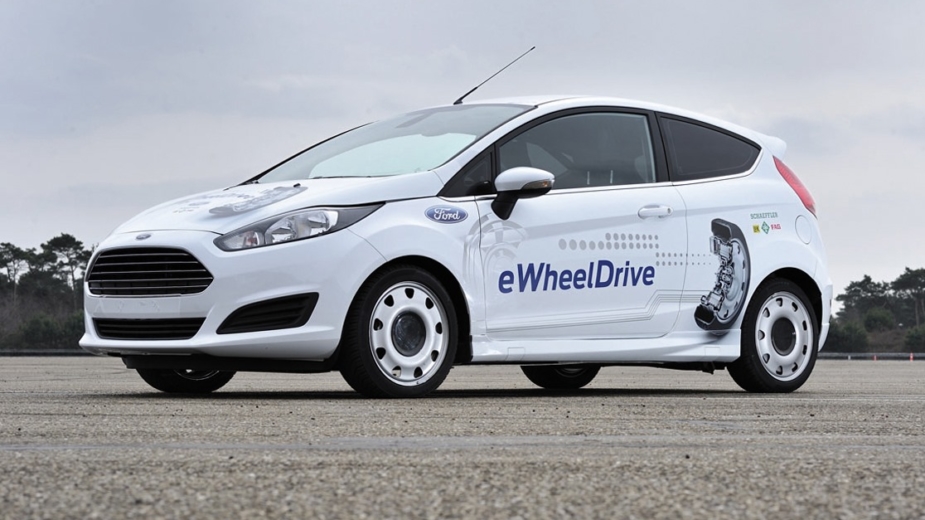 Schaeffler Ford Fiesta eWheel Drive