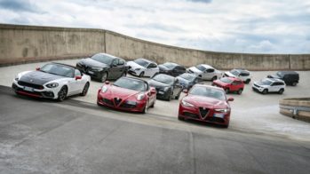 FCA. Foto de família com Alfa Romeo, Fiat e Jeep