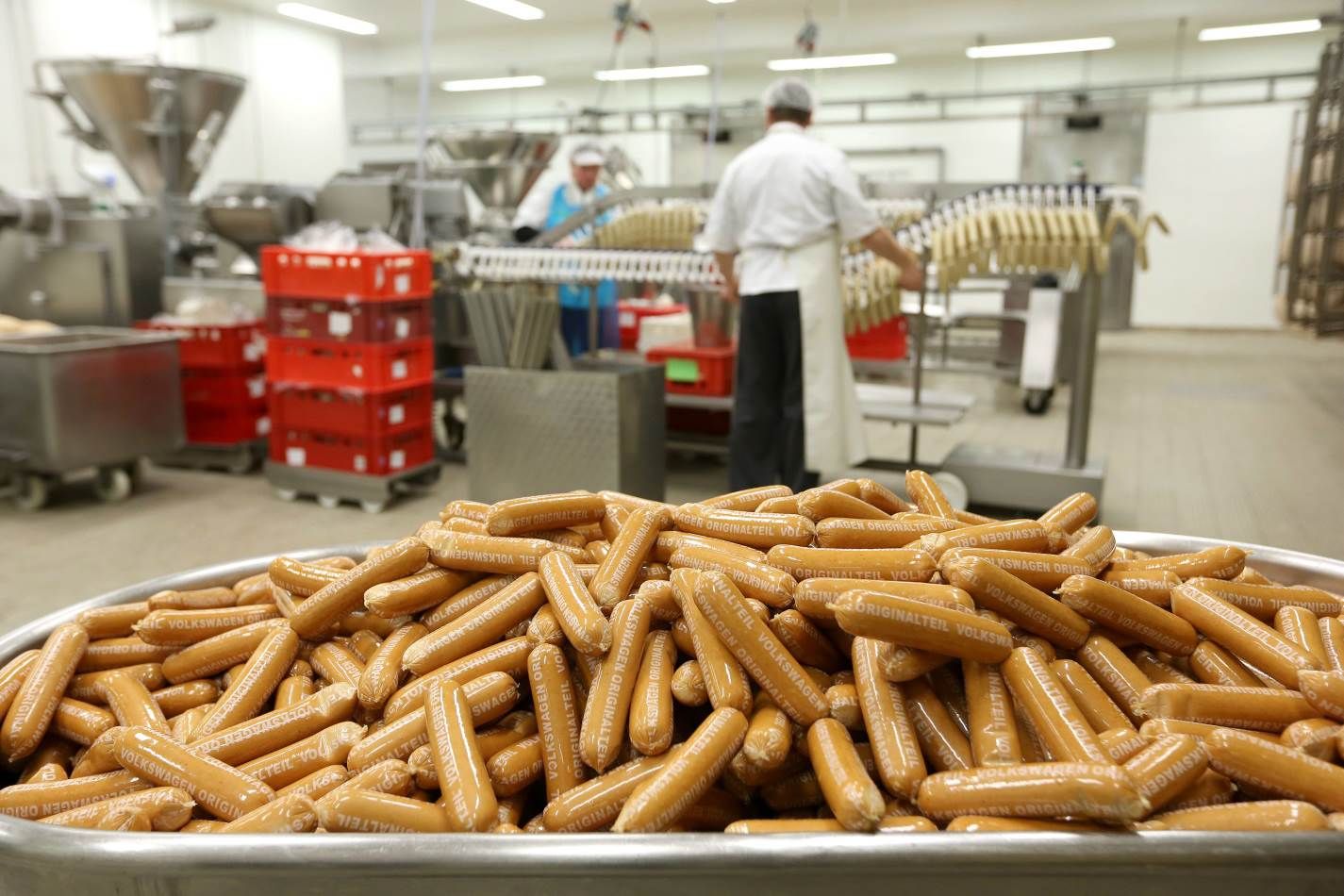 Volkswagen Currywurst, salsichas