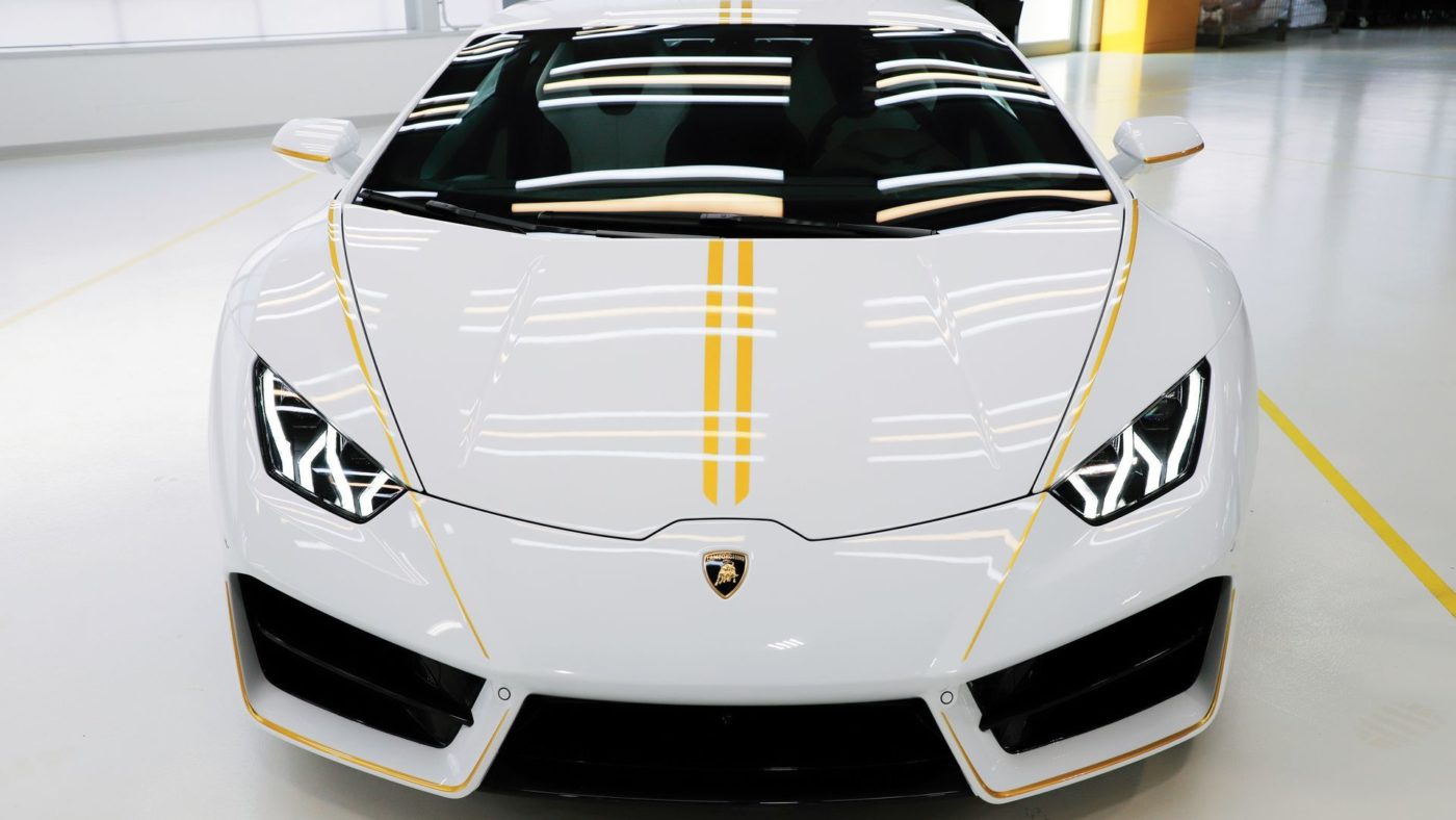 Lamborghini Huracán Papa Francisco 2017