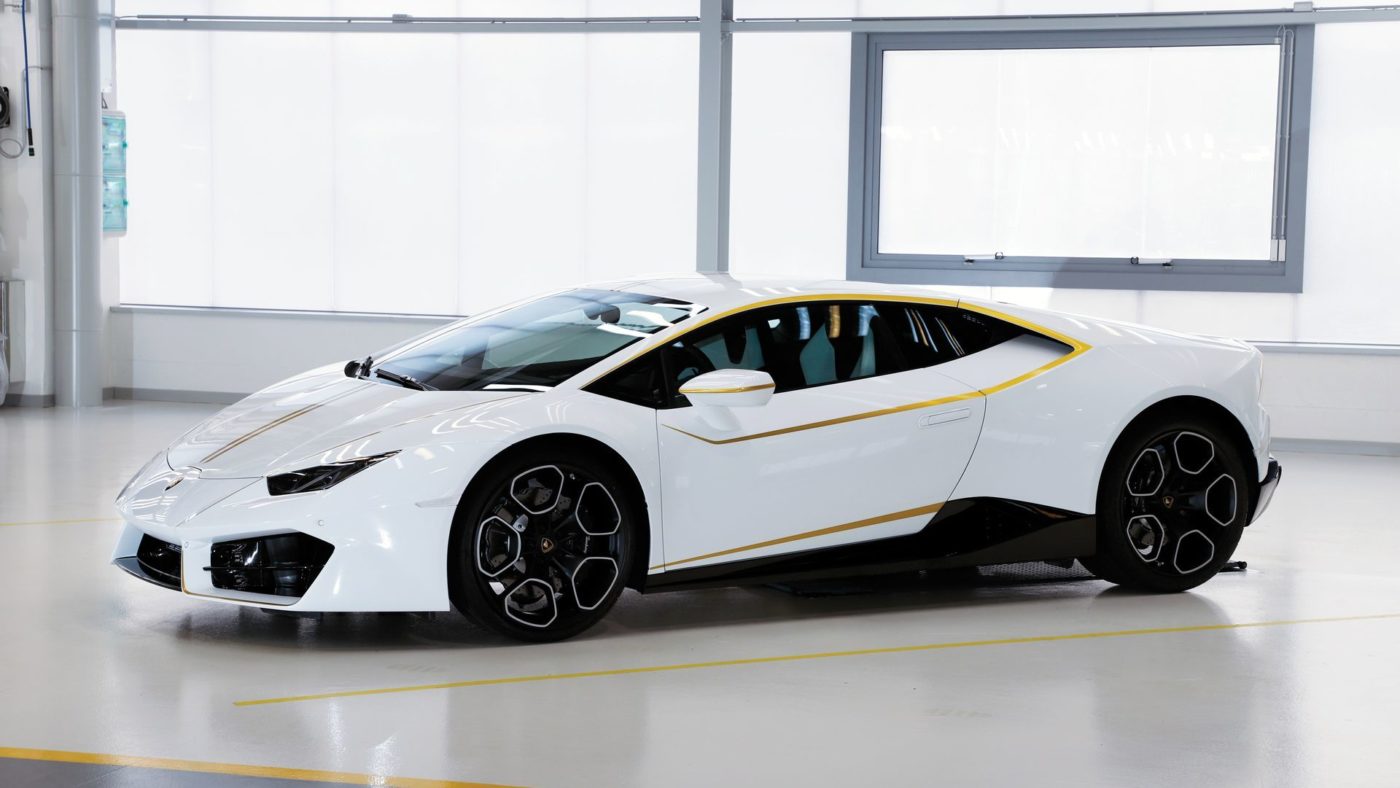 Lamborghini Huracán Papa Francisco 2017