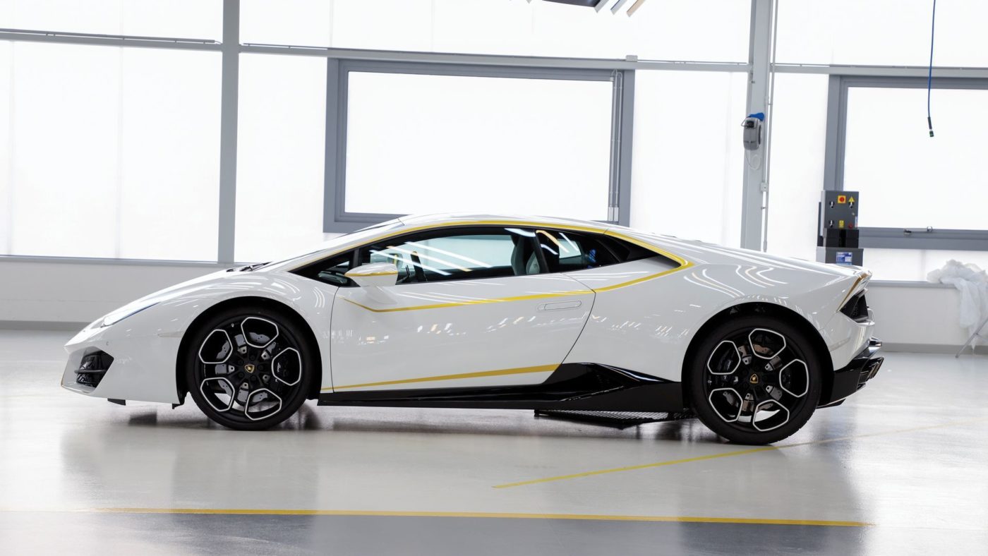 Lamborghini Huracán Papa Francisco 2017