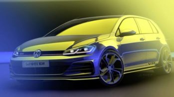 Volkswagen Golf GTI TCR de estrada teaser 2018