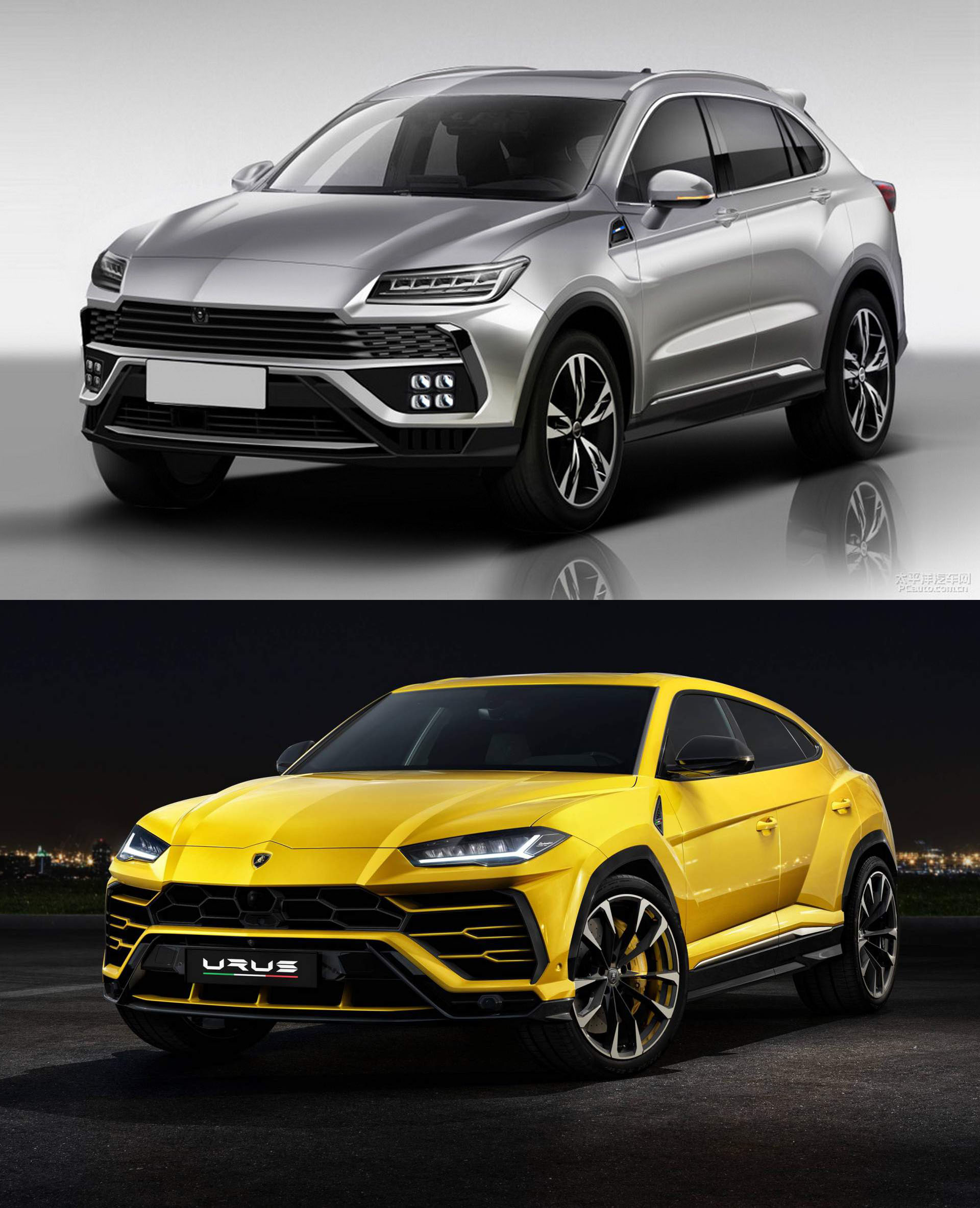 Lamborghini Urus e Huansu Hyosow C60 2018