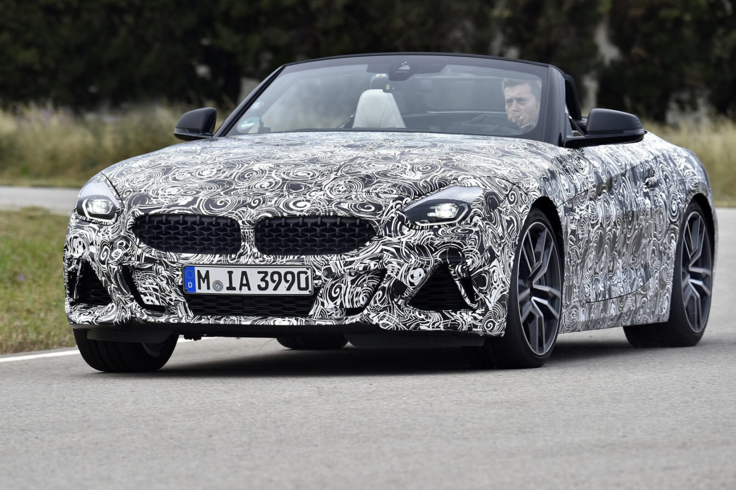 BMW Z4 2019 Camuflado