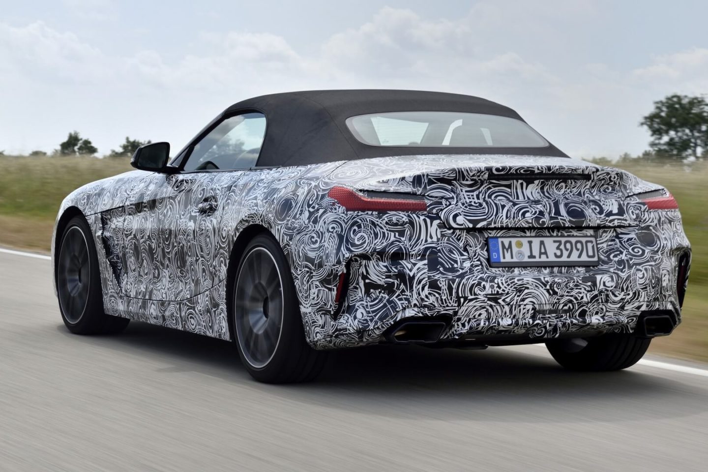 BMW Z4 2019 Camuflado