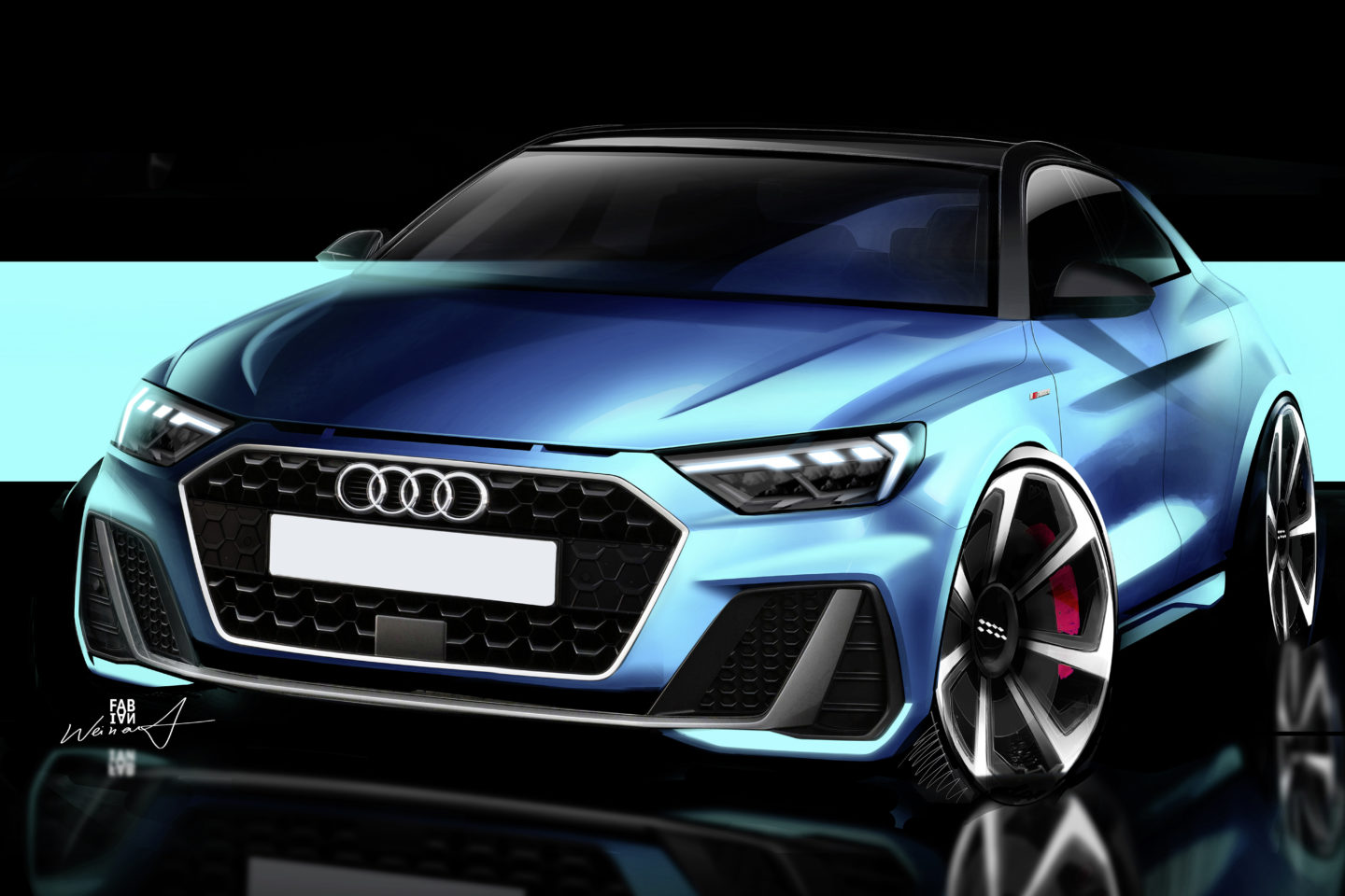 Audi A1 Sportback Desenho 2018