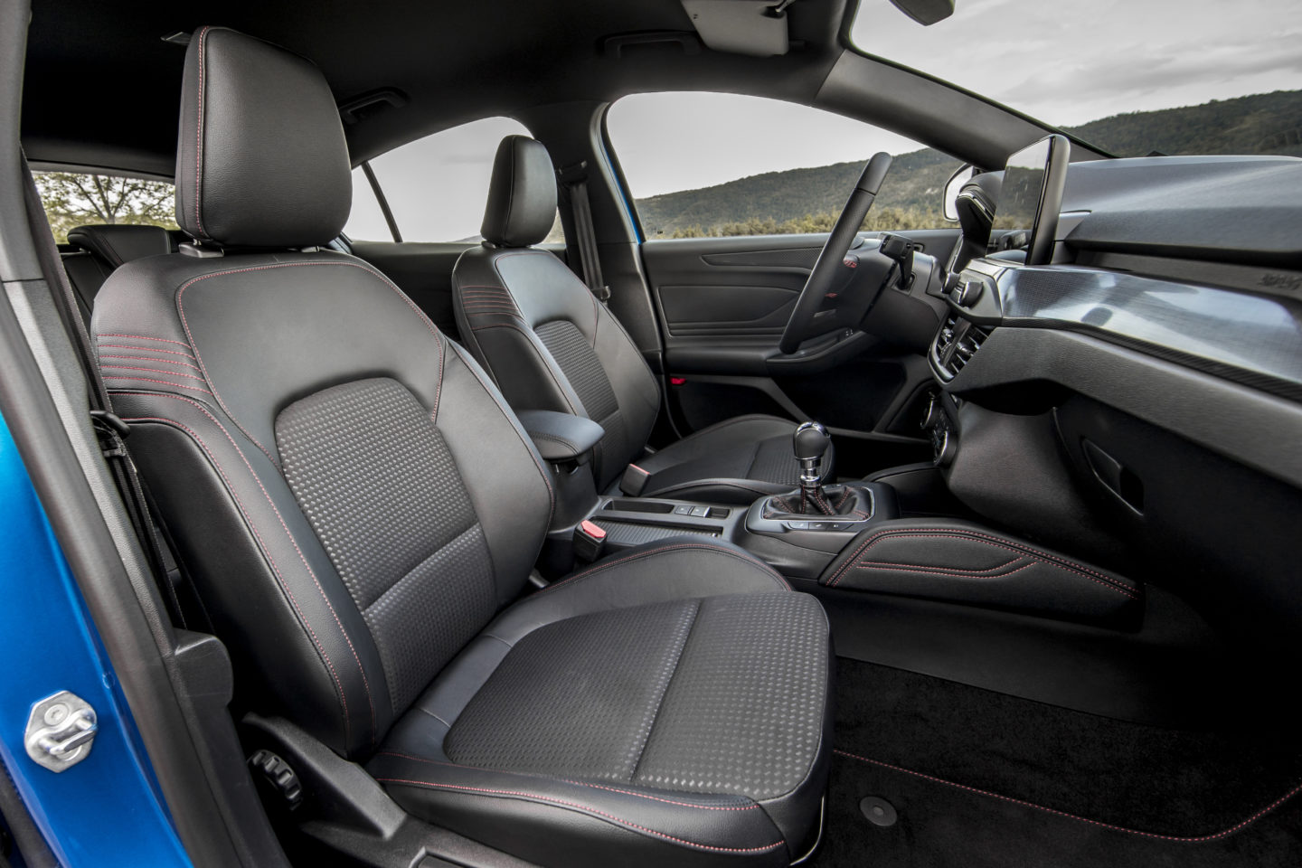 Interior do novo Ford Focus (ST Line).