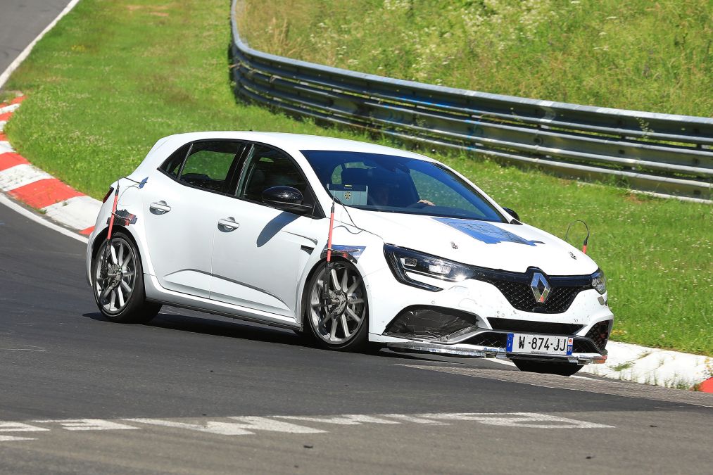 Renault Mégane RS Trophy testes