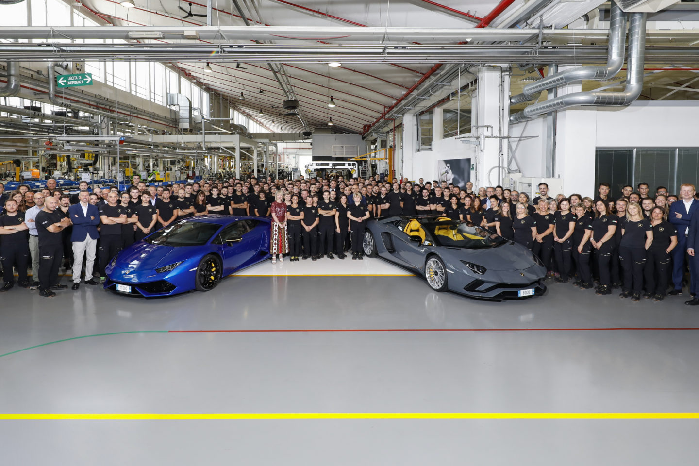 Lamborghini recorde produção 2018