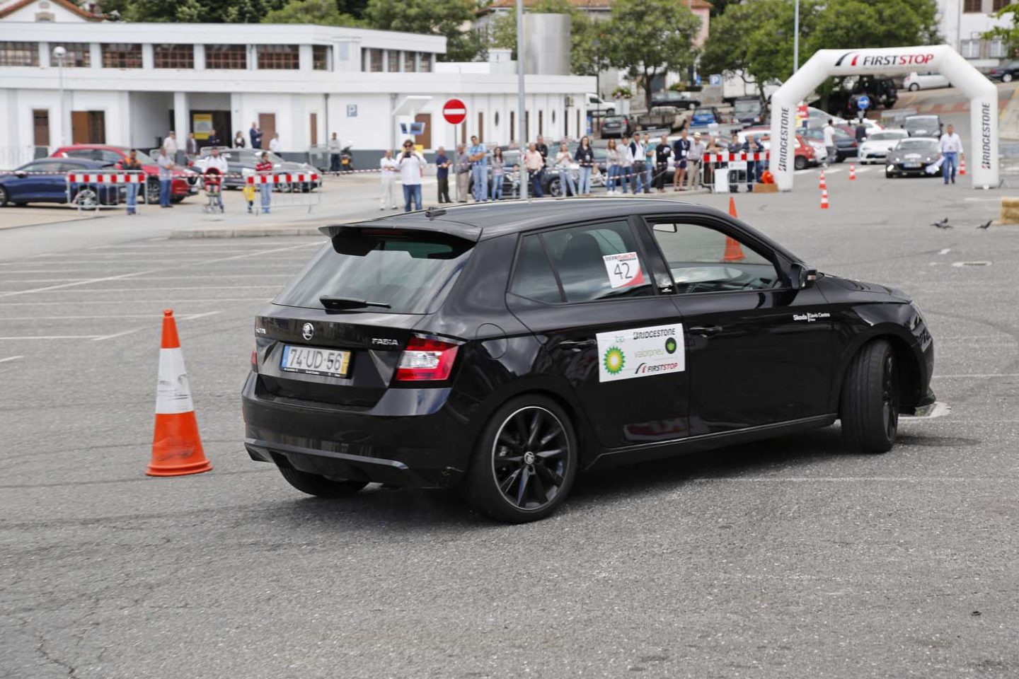 Rali da Guarda, Araújo Pereira, em Skoda Fabia.