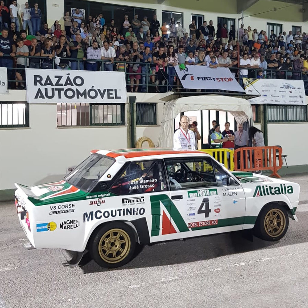 XX slalom sprint castelo rodrigo, fiat 131 abarth, markku alen