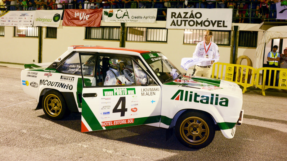 XX slalom sprint castelo rodrigo, fiat 131 abarth, markku alen