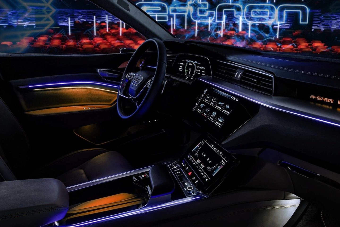 Audi e-tron interior