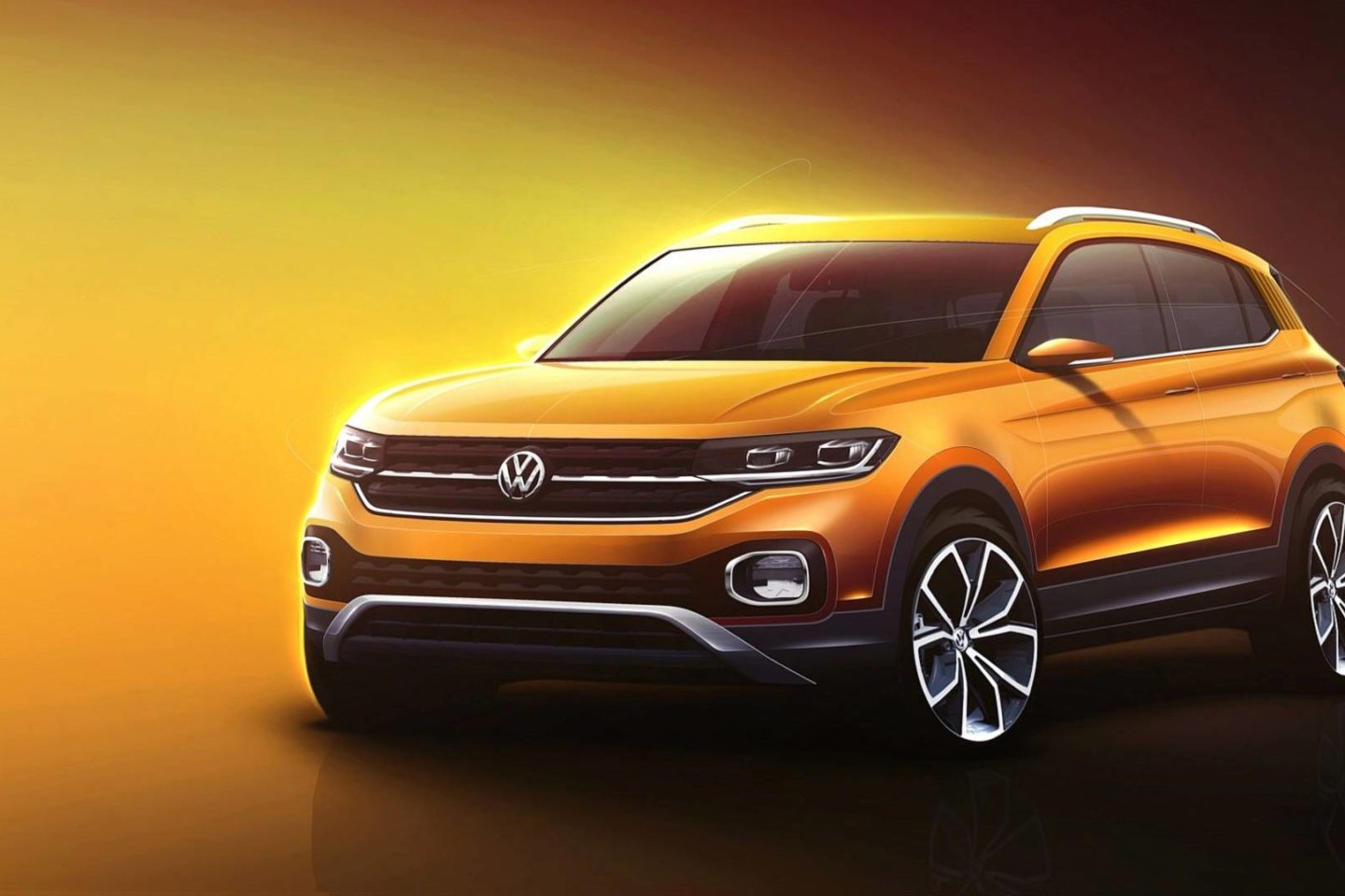 Volkswagen T-Cross render