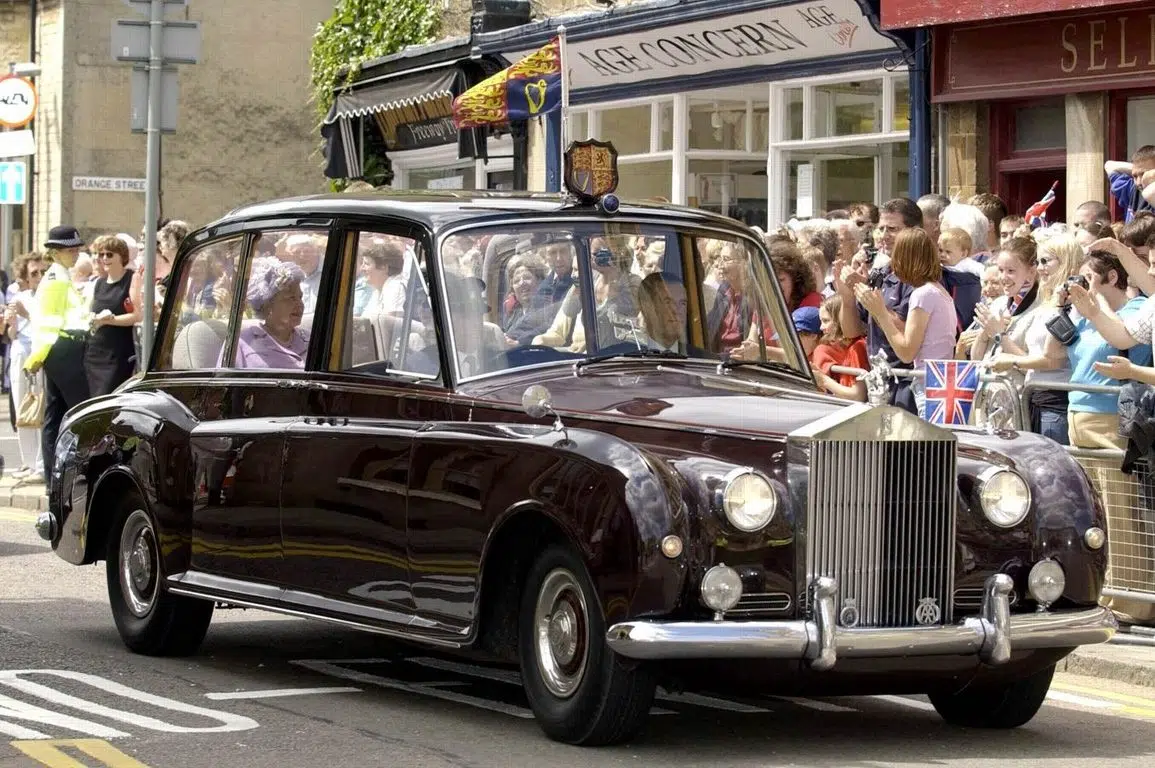 1960, Rolls-Royce Phantom V high roof state limousine