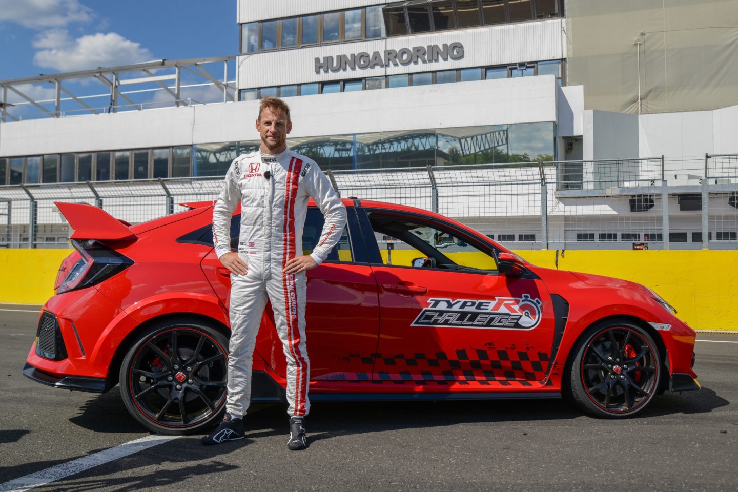 Civic Type R Jenson Button Hungaroring 2018