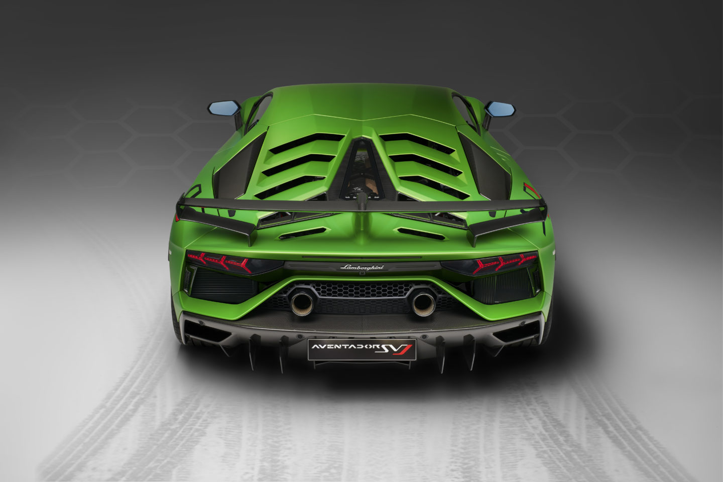 Lamborghini Aventador SVJ Green