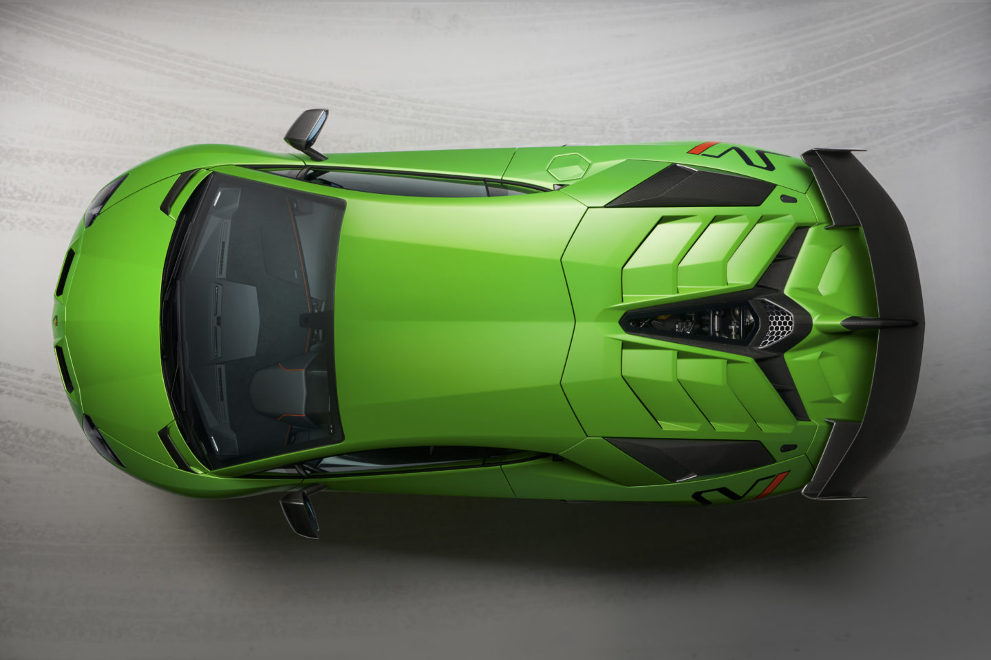 Lamborghini Aventador SVJ Green